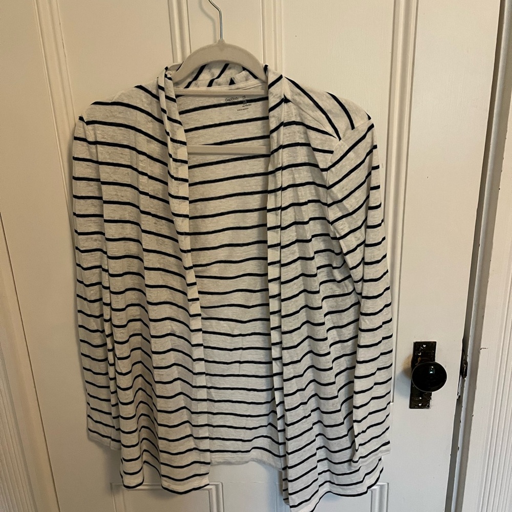 Striped cardigan